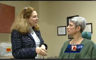 Dr. Chris explains how Injections can help those with TMJ on WXII 12 News